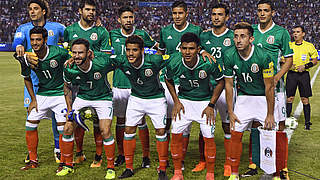 Erster Gruppengegner der deutschen Nationalmannschaft: das Team aus Mexiko © AFP/Getty Images