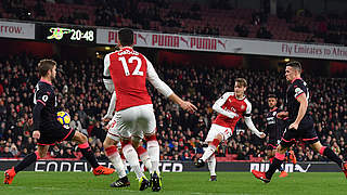Mesut Özil put on another stunning performance in Arsenal's 5-0 win.  © This content is subject to copyright.