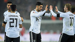 In der Nations League zunächst nicht gegen Portugal, Belgien und Spanien: das DFB-Team © 2017 Getty Images