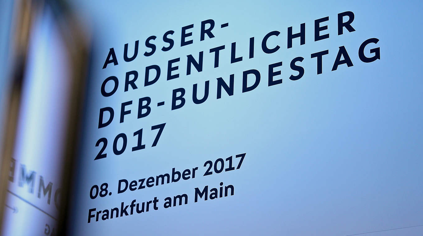 Sehen Sie hier die Bilder zum außerordentlichen DFB-Bundestag © 2017 Getty Images