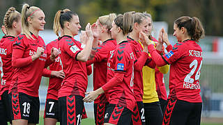 Starkes Team: Der SC Freiburg spielt um die Tabellenspitze mit © imago/Hartenfelser