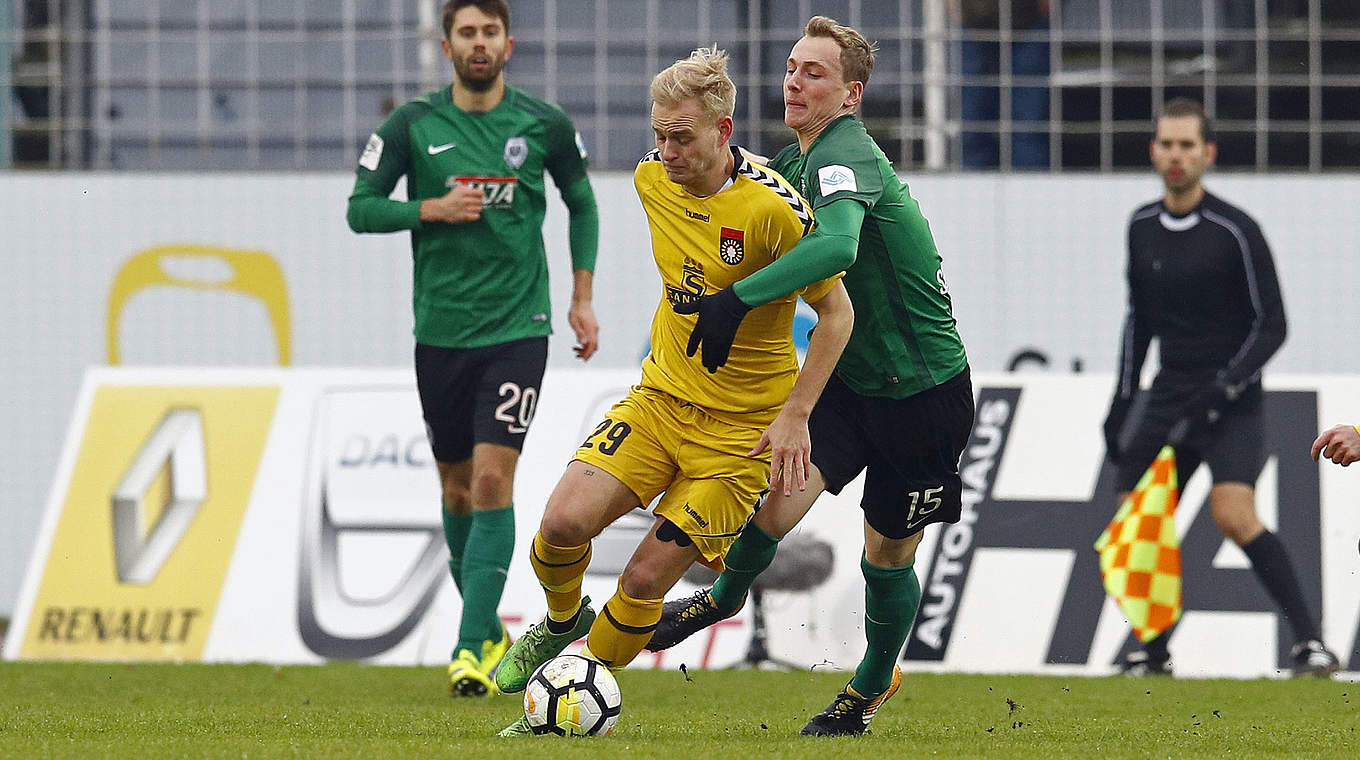 Rückschlag im Abstiegskampf: Münster kassiert Heimschlappe gegen Großaspach © 2017 Getty Images