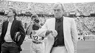 Erfolgsduo beim HSV: Uli Stein (li.) und Ernst Happel (re.) beim DFB-Pokalfinale © imago sportfotodienst