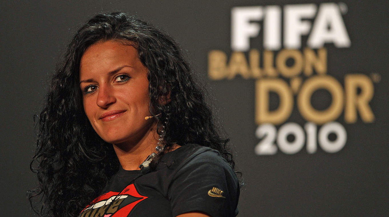Wird 2010 dritte bei der Wahl zur Weltfußballerin: Lira Alushi © 2011 Getty Images