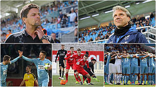 Abstiegskampf in der 3. Liga: Zwickau empfängt Chemnitz zum Sachsen-Derby © Getty Images/Collage DFB