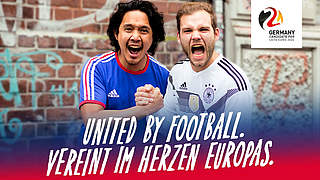 Vereint in Begeisterung und Leidenschaft für den
Fußball: United by Football © DFB