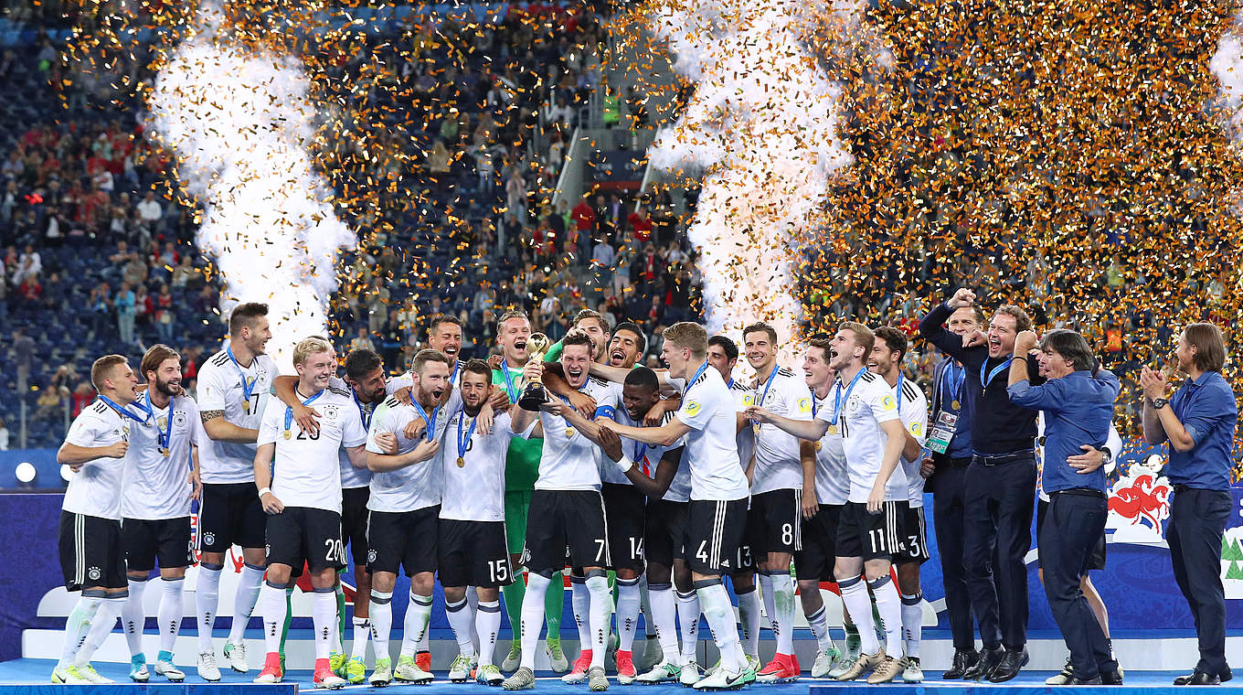 Quotenhit: Deutschlands Sieg gegen Chile sahen 14,86 Millionen Fernsehzuschauer © 2017 Getty Images