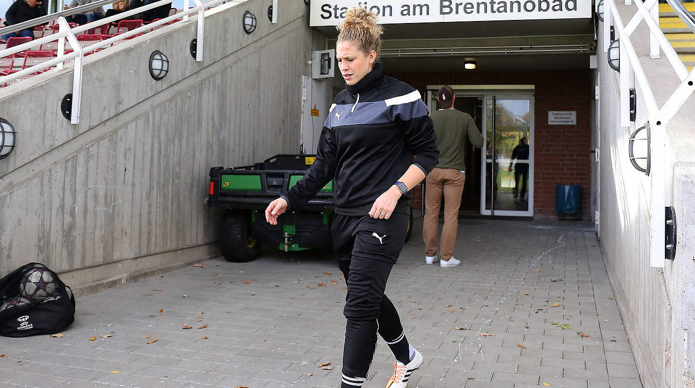 Von der Co- zur Cheftrainerin: Die Europameisterin Kim Kulig trainiert Frankfurt © imago/Hartenfelser