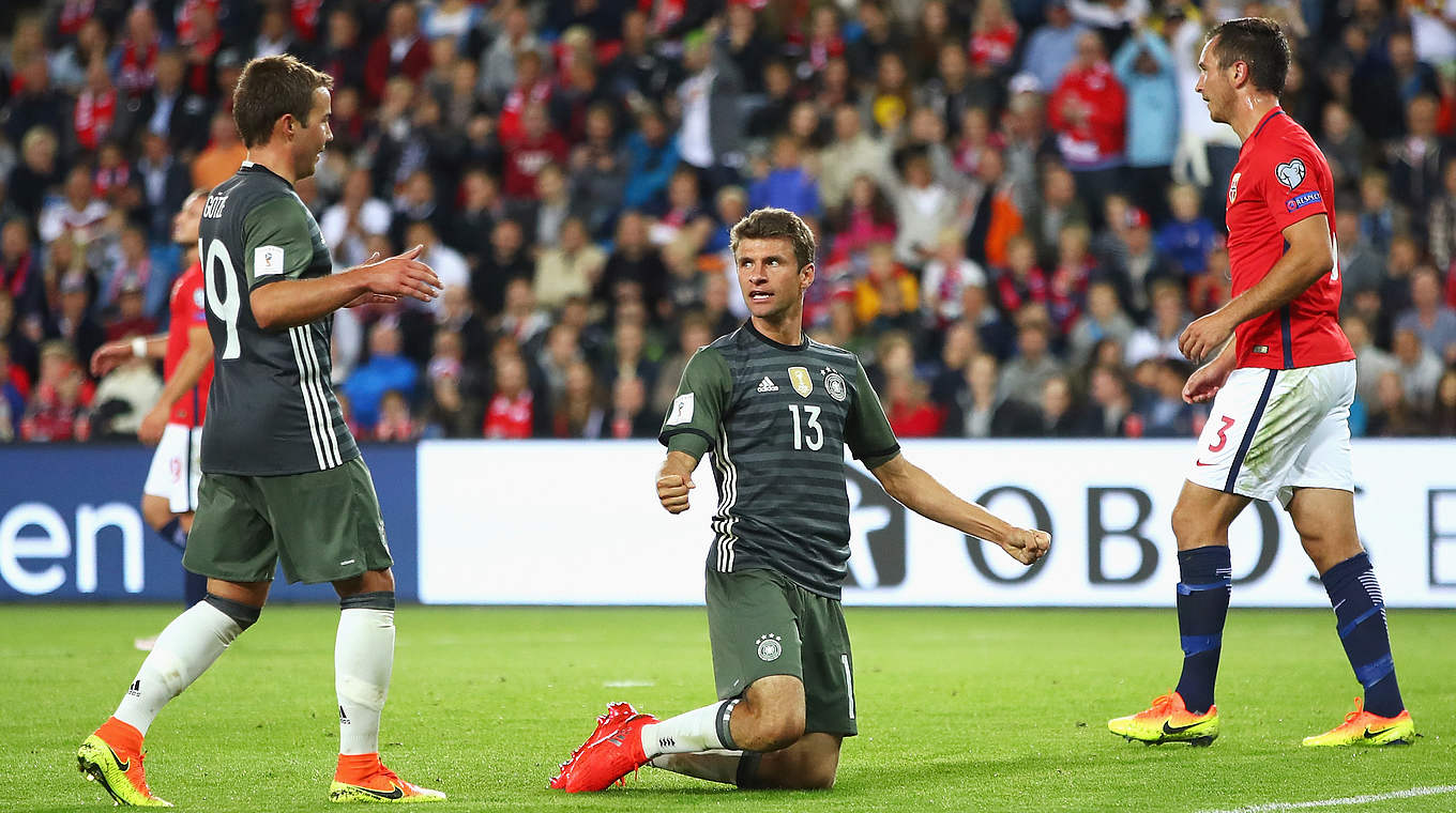Gelungene Qualifikation: Deutschland gewann alle zehn Quali-Spiele © 2016 Getty Images