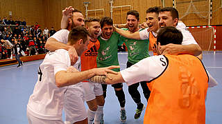 Zum zweiten Mal Sieg beim Futsal-Landesauswahlturnier: das Team aus Sachsen © 2018 Getty Images