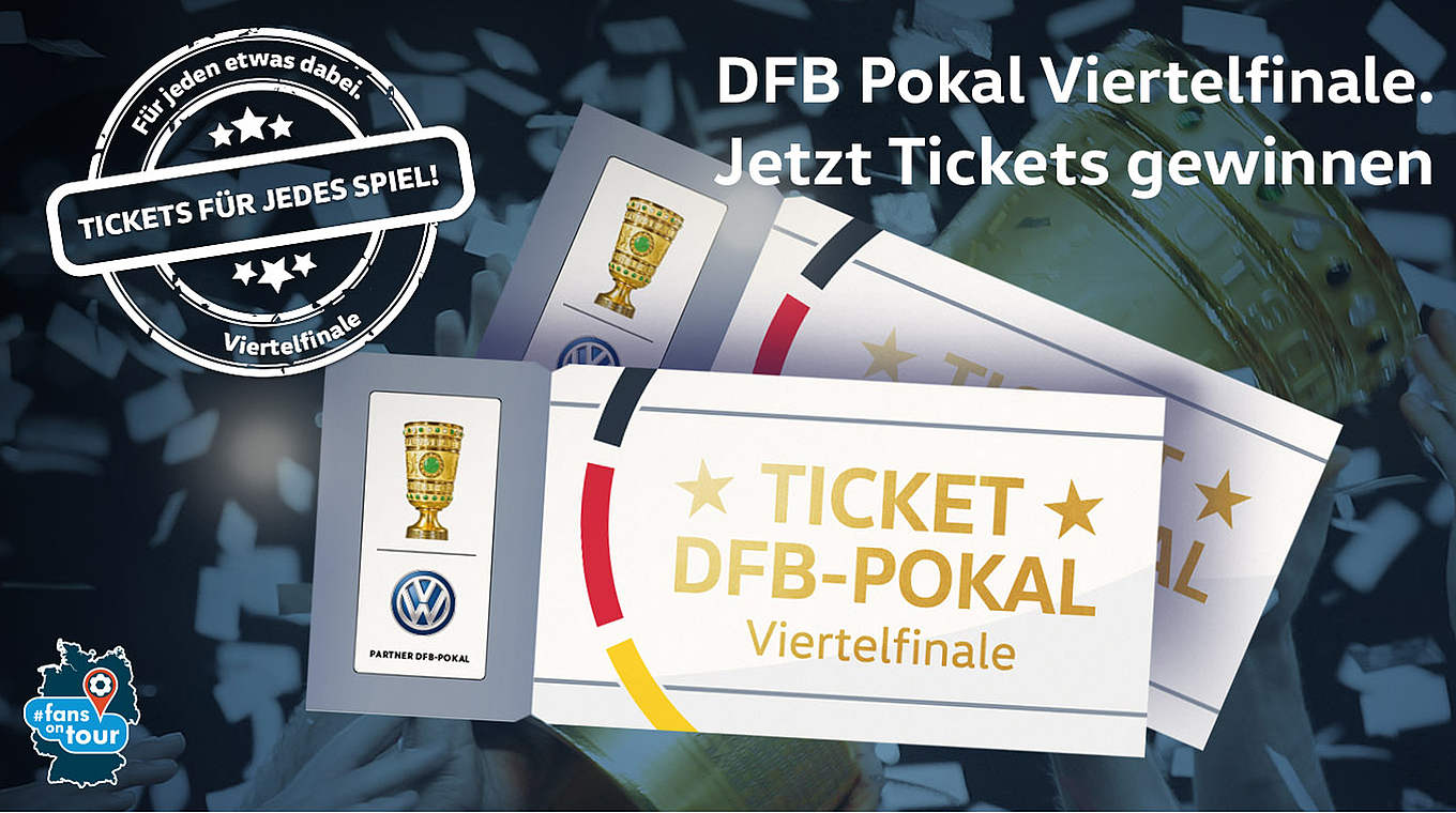 Tickets Für Alle Viertelfinalspiele Gewinnen :: DFB - Deutscher Fußball ...