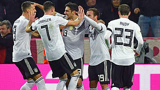 Die Mannschaft have defended their position in first place © AFP/Getty Images