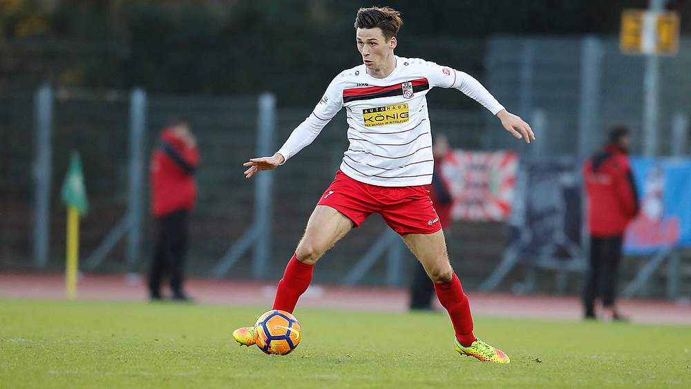 Spieler des 21. Spieltags:  Theodor Bergmann von Rot-Weiß Erfurt © 2017 Getty Images