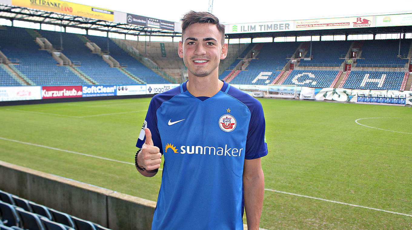 Schließt sich Hansa Rostock an: Nico Rieble © FC Hansa Rostock