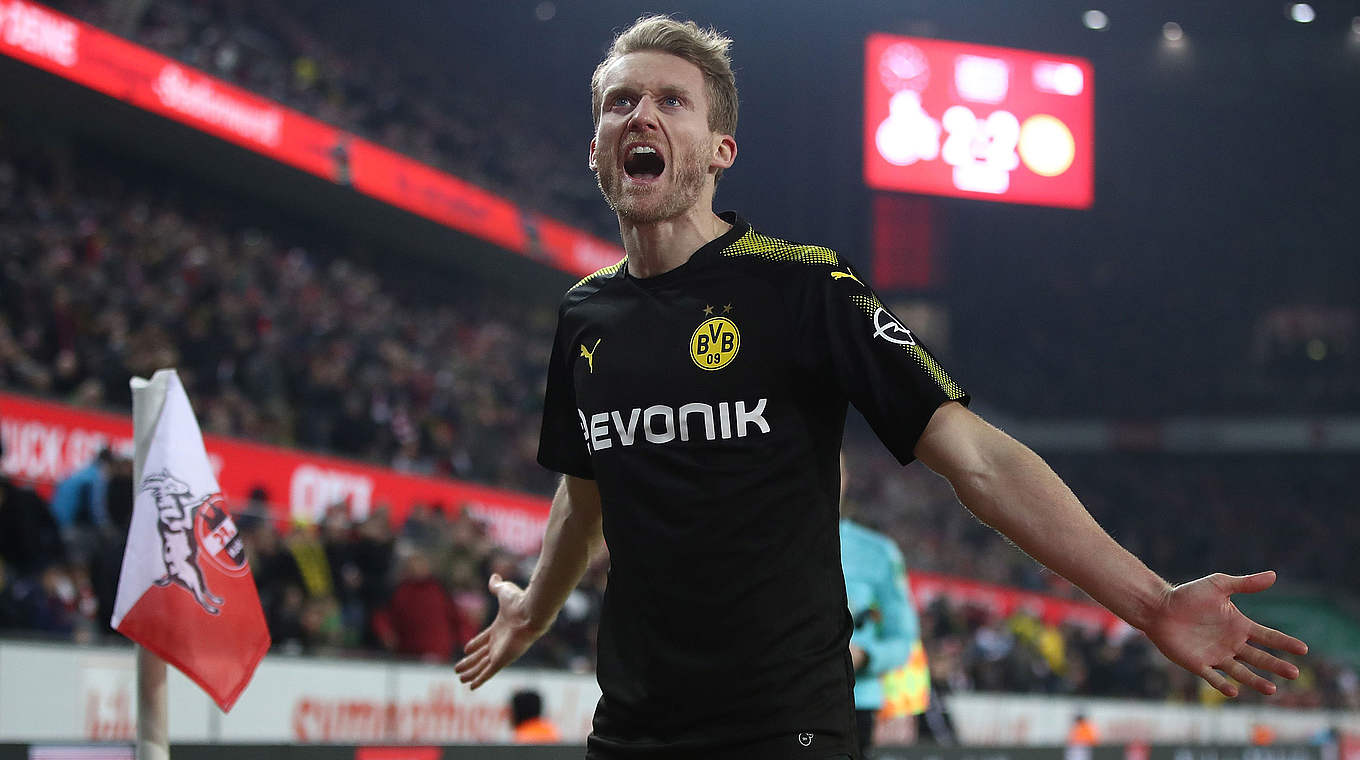 Erster Bundesliga-Treffer seit über einem Jahr: André Schürrle schießt BVB zum Sieg © 2018 Getty Images