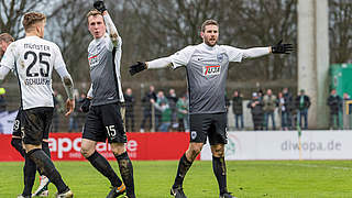 Mit den Saisontoren zwei bis fünf zum Matchwinner: Michele Rizzi (r.) © imago/Nordphoto