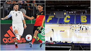 Testspiel beim FC Barcelona: Futsal-Nationalmannschaft auf Spanien-Reise © DFB