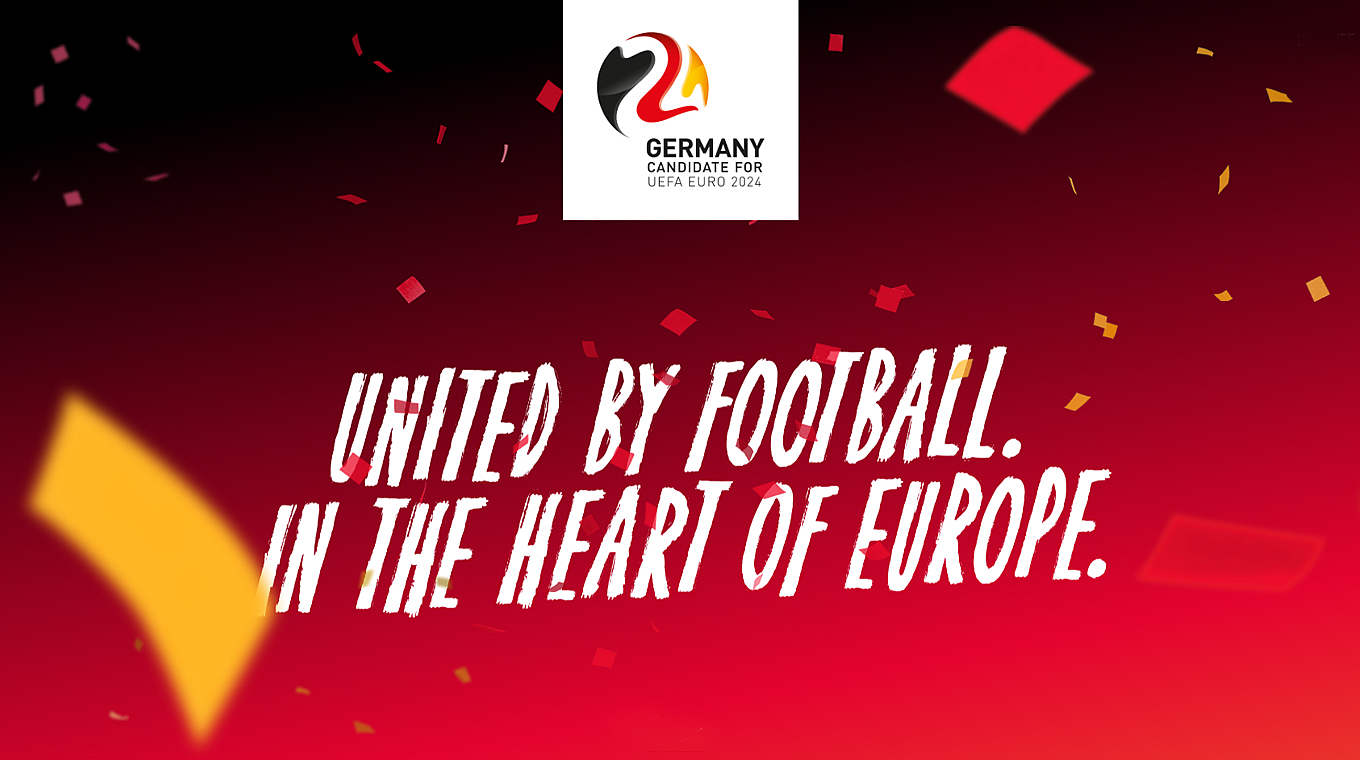 "United by football - In the heart of Europe" © 