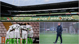 Umzug ins Weserstadion: Hier spielt Werders U 23 gegen Magdeburg und Rostock © Getty Images/Imago Collage DFB