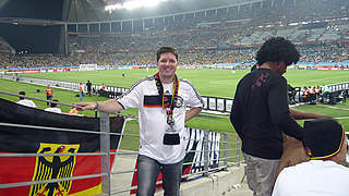Begleitet das DFB-Team und seine Fans seit fast zwölf Jahren: Heiko Florschütz © Privat