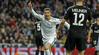 Spiel gedreht: Cristiano Ronaldo jubelt nach seinem späten Führungstreffer © imago/Marca