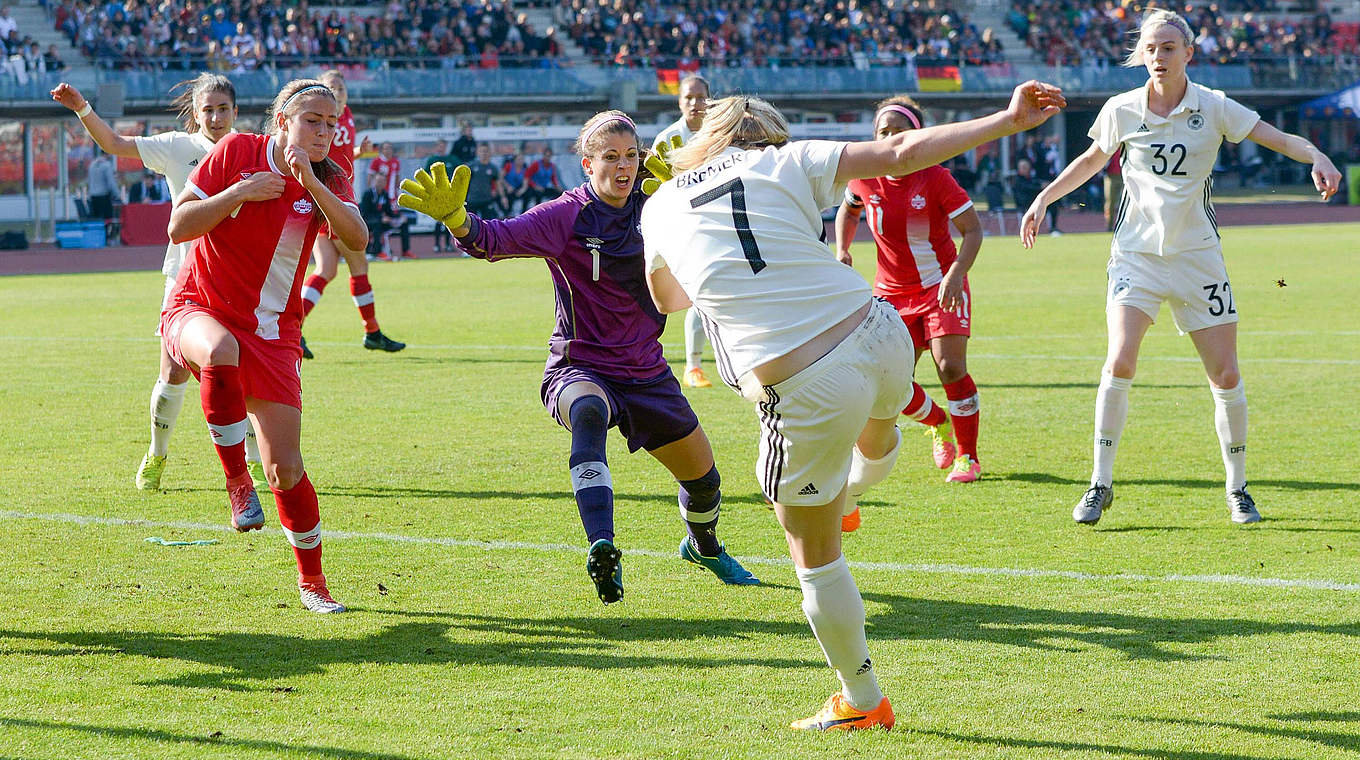 16. Duell mit Kanada: Die DFB-Frauen reisen zum Länderspiel nach Kanada © imago/foto2press