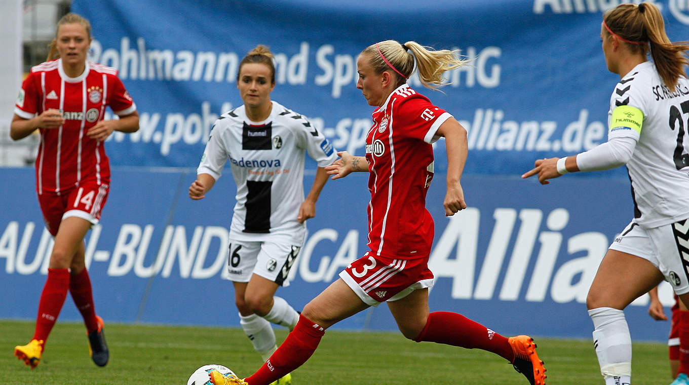 Topspiel um die Champions League: Der SC Freiburg hat den FC Bayern zu Gast © 2017 Getty Images