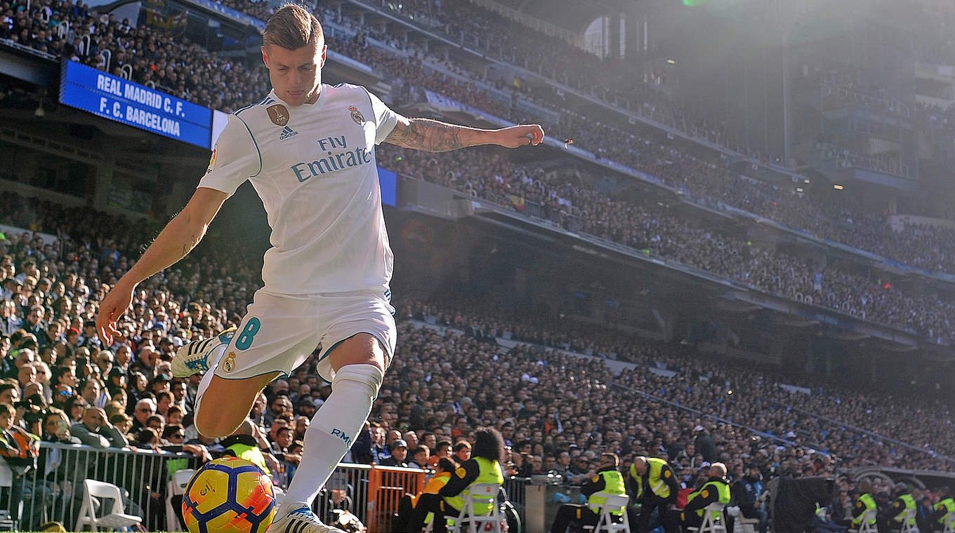"Uns geht es dort wirklich gut": Kroos ist bei Real und in Madrid heimisch geworden © 2017 Getty Images