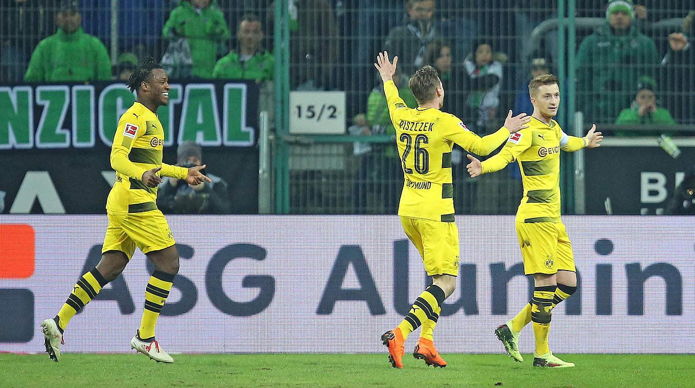 Reus celebrates scoring for the first time since tearing his ACL © imago/MIS