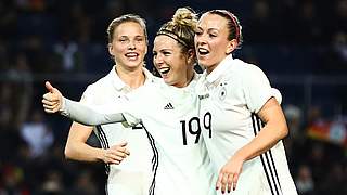 Vorfreude auf den SheBelieves Cup: die deutsche Frauen-Nationalmannschaft © Getty Images