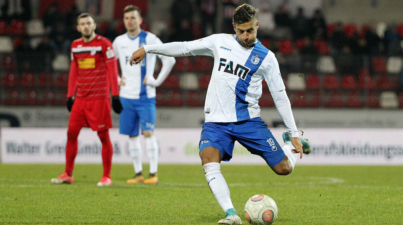 Fällt für rund sechs Wochen aus: Michel Niemeyer vom 1. FC Magdeburg © 2018 Getty Images