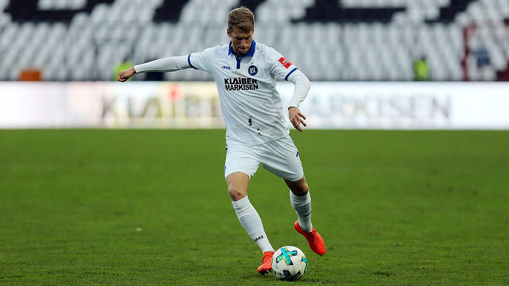 Spieler des 26. Spieltags: Marc Lorenz vom Karlsruher SC © imago/Sportfoto Rudel