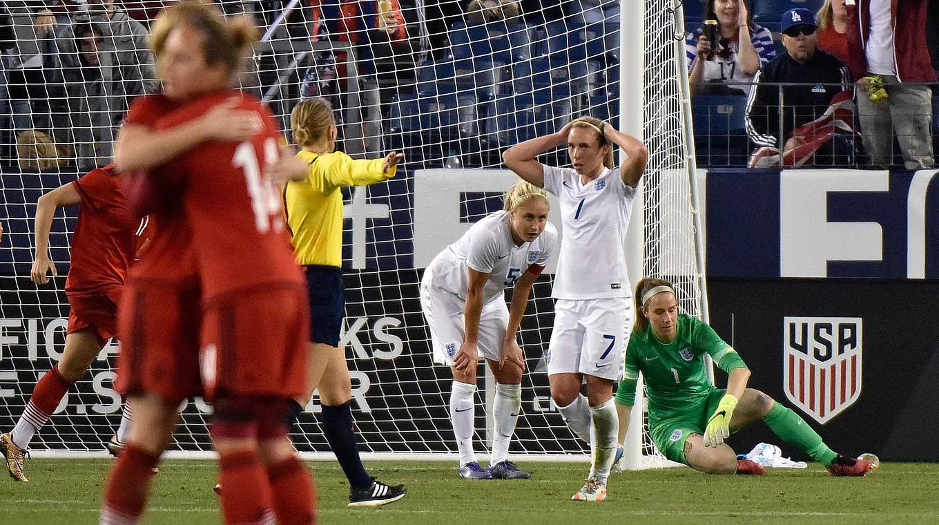 Sieg vor zwei Jahren: Deutschland gewinnt 2016 mit 2:1 gegen England © 2016 Getty Images