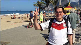 Beim WM-Gewinn in Brasilien live dabei: Thorsten Purps aus Potsdam © Privat