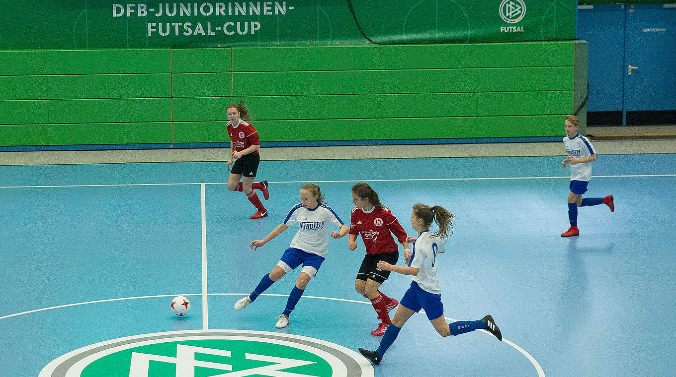 Viele spannende Duelle: der zweite DFB-Futsal-Cup in Wuppertal © 2018 Getty Images