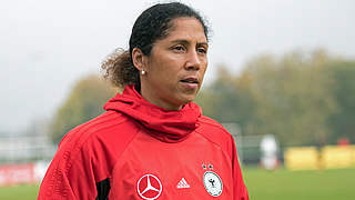 Nicht mehr Trainerin der DFB-Frauen: Steffi Jones © 2017 Getty Images