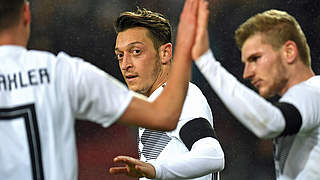 Mesut Özil and Die Mannschaft retain their top spot © AFP/Getty Images