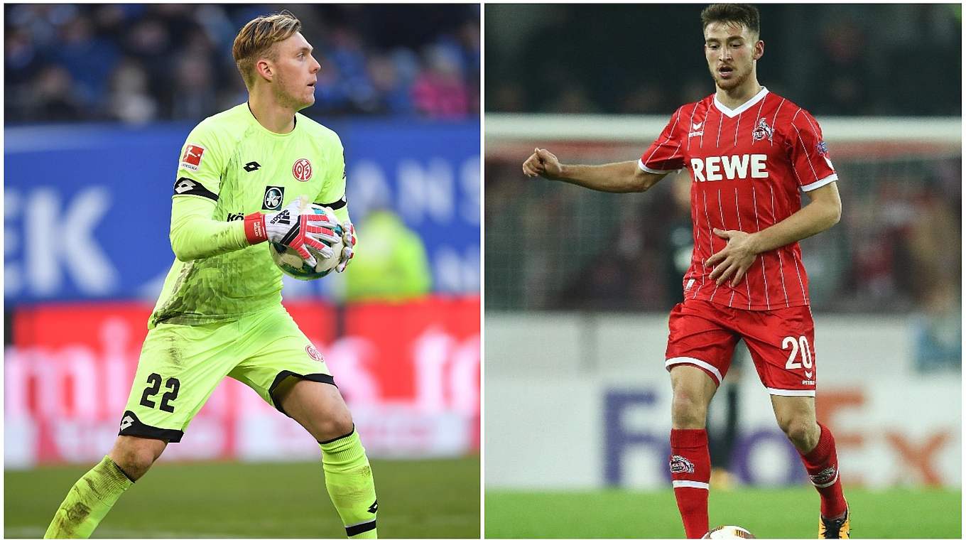Erstmals für die deutsche U 21 nominiert: Torhüter Florian Müller (l.) und Salih Özcan © Getty Images/Collage DFB