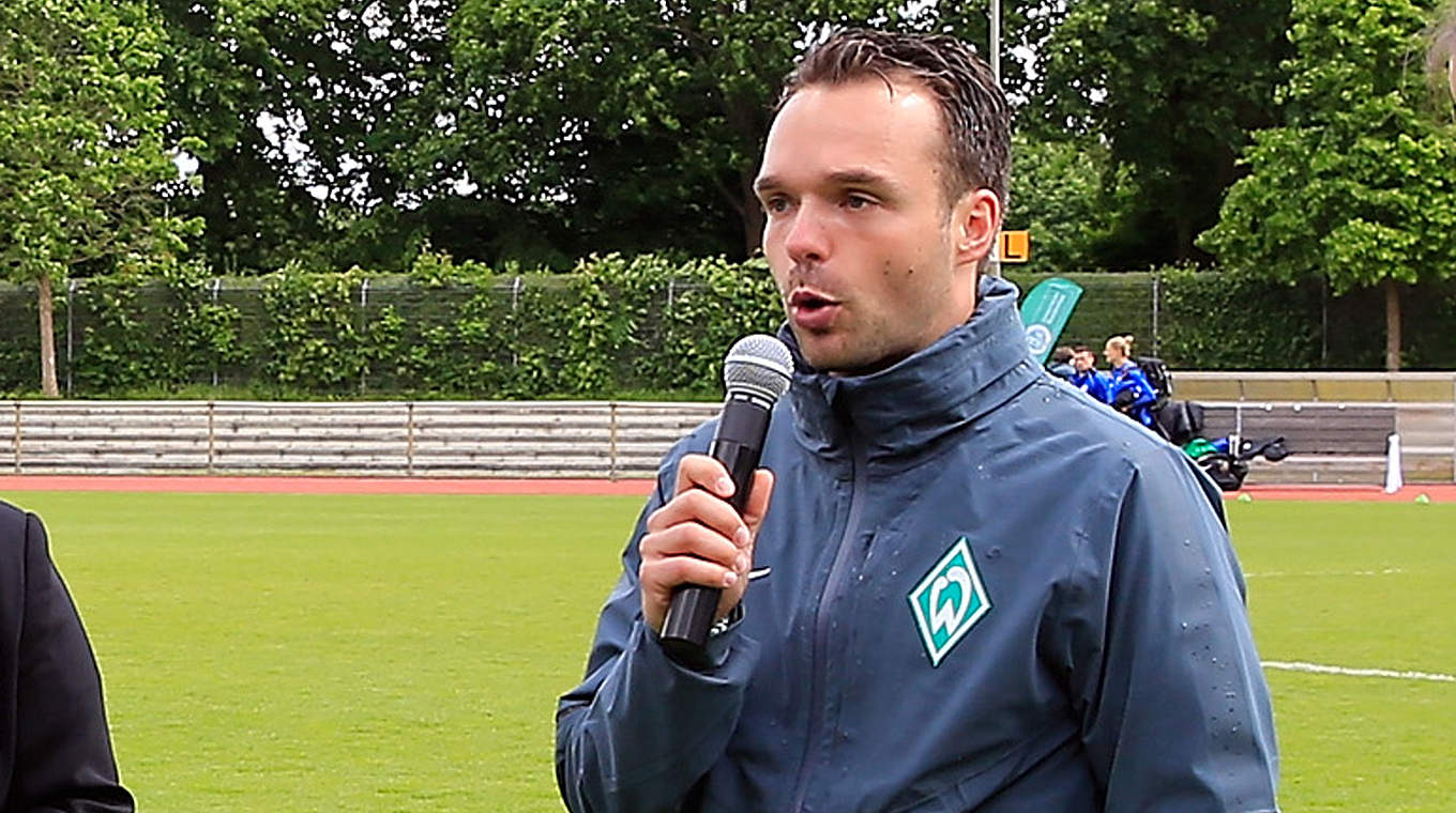 Werder-Coach Alexander Kluge: "Müssen an unsere starken Leistungen anknüpfen" © 2015 Getty Images