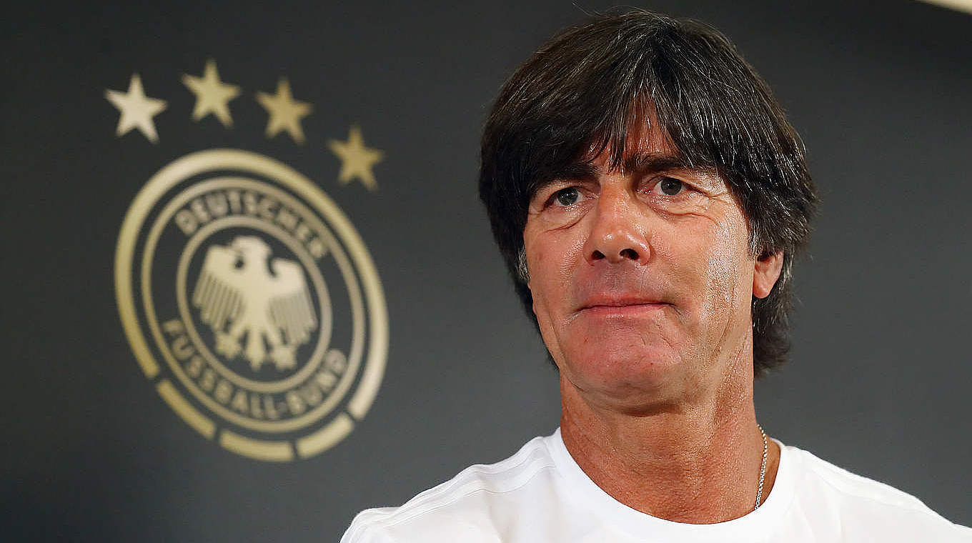 Löw: “We made a conscious effort to start this World Cup year with a larger group of players." © 
