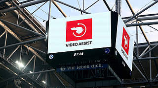 Video Assistant technology has been used this season in the Bundesliga. © 2017 Getty Images