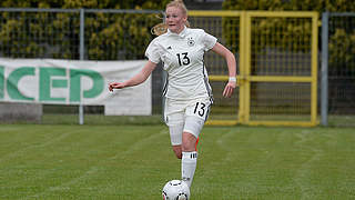 Erzielt den Saarbrücker Siegtreffer: U 16-Nationalspielerin Grünnagel © 2017 Getty Images