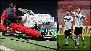 Hochklassiger Nachwuchsfußball: Der DFB überträgt zahlreiche U-Länderspiele live © Getty Images/Collage DFB