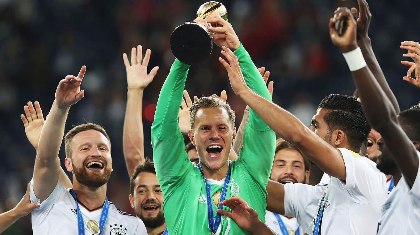 ter Stegen was part of the victorious 2017 Confed Cup squad. © 2017 Getty Images