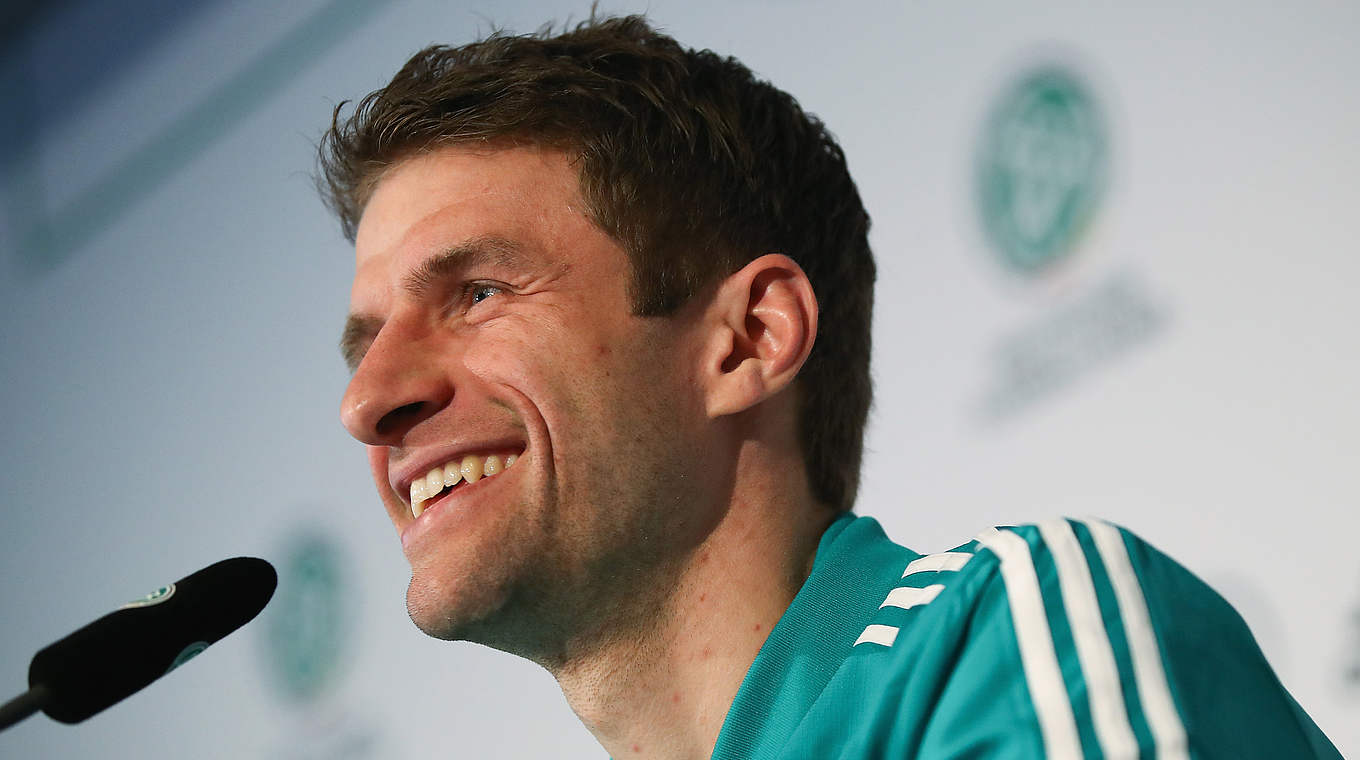 Thomas Müller on the Spain game: "It’s going to be a really interesting match, even for the neutral." © 2018 Getty Images