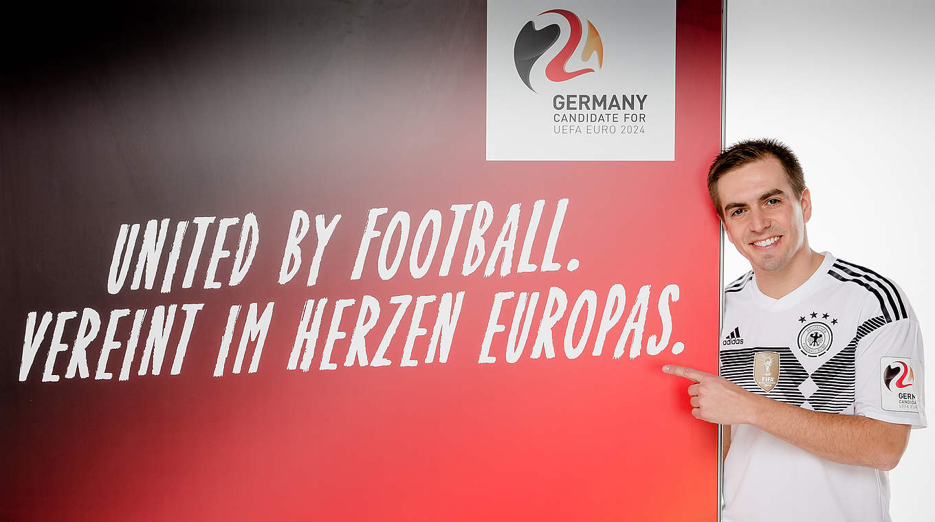 Lahm: "The opportunity to be an ambassador was too good to refuse" © Nadine Rupp