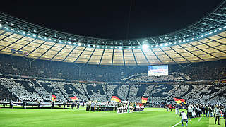 Toller Rahmen: Das Olympiastadion ist ausverkauft © 2016 Getty Images