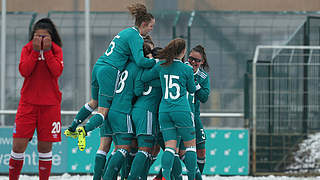 5:0 gegen Aserbaidschan: Die deutsche U 17 legt den Grundstein für das EM-Ticket © 2018 Getty Images