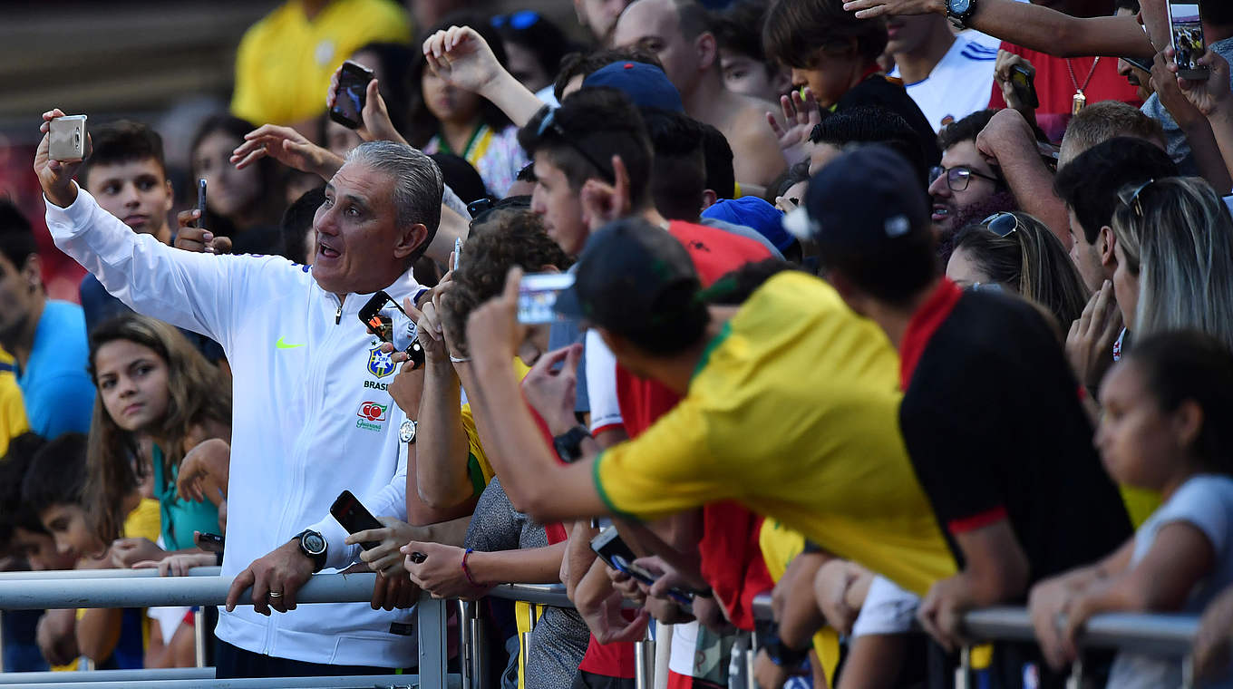 Tite: "It's the closest World Cup for some time." © This content is subject to copyright.