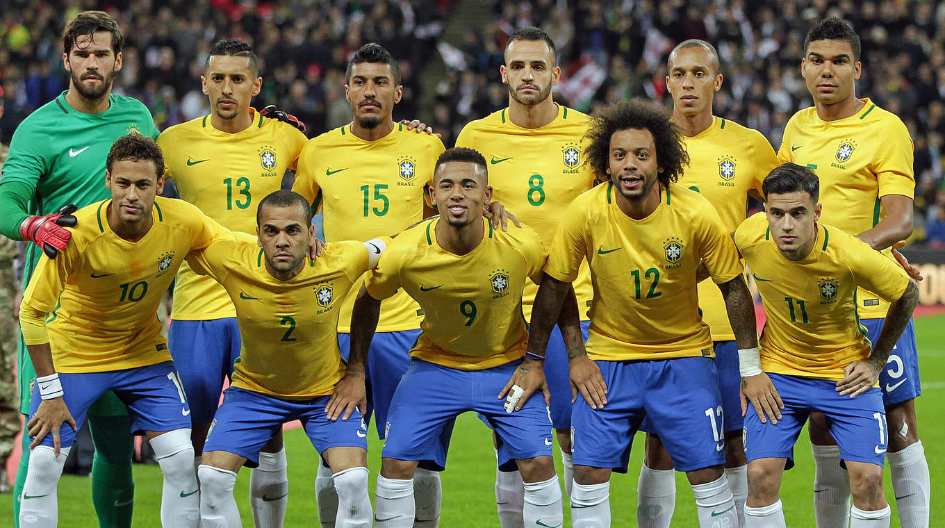 Das ist das brasilianische Aufgebot für das Länderspiel gegen Deutschland in Berlin am 27. März © imago/PRiME Media Images